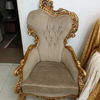 مبل ۷نفره چوب راش پارچه نانو درحد|مبلمان خانگی و میز عسلی|چهارباغ, |دیوار