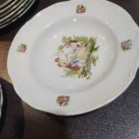 ۱۶قطعه چینی لیلی مجنون لهستان