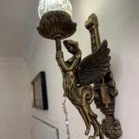 لوستر فرشته هشت شاخه|لوستر و چراغ آویز|مشهد, پروین اعتصامی|دیوار