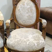 مبل استیل ۹ نفره با ناهار خوری  میز گرد و بیضی ست|مبلمان خانگی و میز عسلی|تهران, حکیمیه|دیوار
