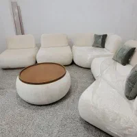 مبل تدی ۸ نفره با میز وسط