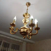 لوستر برنجی