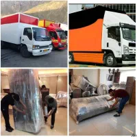 حمل اثاث منزل با(صدرا بار)کامیونت مسقف/نیروی ماهر