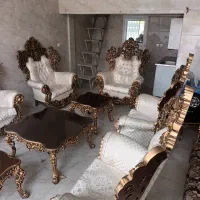 مبل سلطنتی ۹نفره|مبلمان خانگی و میز عسلی|ملایر, |دیوار