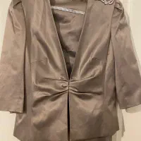 کت و دامن و تاپ ست برند فرانسوی نو