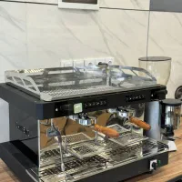 دستگاه قهوه‌ساز سندرما دستگاه سرویس و تست شده