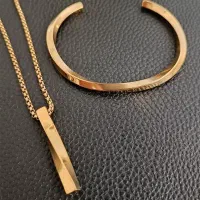 گردنبند طرح طلا نو