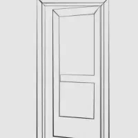 نقاشی درب و پنجره