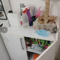 میز و کمد ام دی اف و‌چای ساز