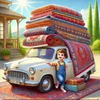 راننده برای قالیشویی