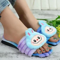 دمپایی لبوبو عروسکی خز دار زنانه|کیف، کفش، کمربند|قم, ارم|دیوار