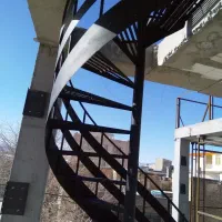 پله گرد آهنی|مصالح و تجهیزات ساختمان|گلپایگان, |دیوار