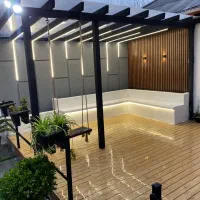 اجاره ویلا سوئیسی استخر دار در دل جنگل 026|اجارهٔ کوتاه‌مدت ویلا و باغ|رشت, کوی غلام نیا|دیوار