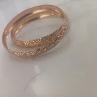 النگو ۲ عدد هرکدام حدود ۴.۵ گرم