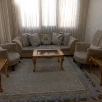 یک دست مبل ۵ نفره با سه عدد جلو مبلی