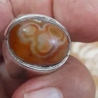انگشتر سلیمانی مصور به میمون