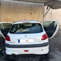 پژو 206 تیپ 5 - بدون رنگ