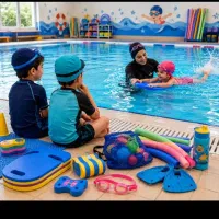 رفع ترس از آب و آموزش شنا بانوان