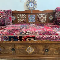 تخت سنتی باکس دار|مبلمان خانگی و میز عسلی|پردیس, فاز ۳|دیوار