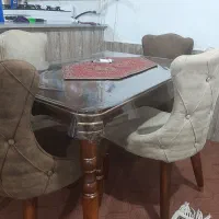 میز نهارخوری ۴ نفره نو نو.|میز و صندلی غذاخوری|اسلامآباد غرب, |دیوار