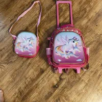 کیف مدرسه دخترانه چرخدار استاندارد