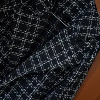 مانتو مشکی نوار