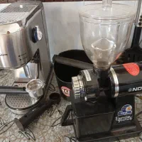 اسپرسو ساز و آسیاب قهوه