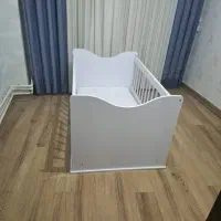 تخت کودک بین ۳ تا ۵ سال همراه با تشک طبی|تخت و سرویس خواب|تبریز, |دیوار