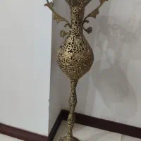 لوستر و گلدان برنج