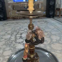 قلیان تنه برنجی سالم تمیز درحدنو