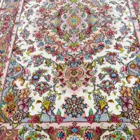 فرش دستباف جفت ۶متر نو خطیبی گلدونی خراسان