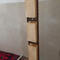 آباژور چوبی سه شعله