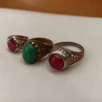 سه عدد انگشتر|جواهرات|اصفهان, کوی ولی عصر|دیوار