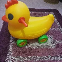 چهارچرخ جوجه ای و گوزن بادی