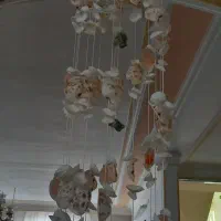 آویز صدف سایز بزرگ .بلند هست|صنایع دستی و سایر لوازم تزئینی|الیگودرز, |دیوار