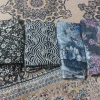 چادر طرحدارطلاکوب،معمولی،حریر گلدار