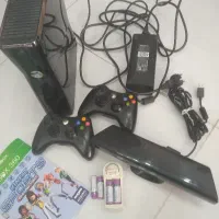ایکس باکس 360 همراه با کینکت و باطری شارژی