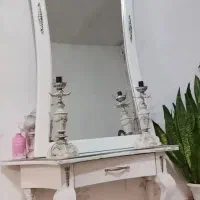 آینه کنسول با شمعدان پولیستر