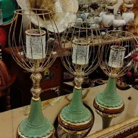 ست شمعدان ترکیبی باکارات رو میزی جهیزیه|صنایع دستی و سایر لوازم تزئینی|تبریز, |دیوار