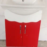 کمد روشویی با سنگ