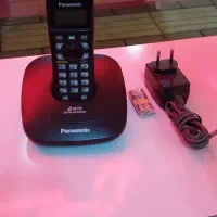تلفن بیسیم پاناسونیک با باتری نو