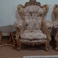 مبل سلطنتی 9نفره|مبلمان خانگی و میز عسلی|دورود, |دیوار