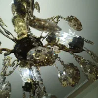 سه تا لوستر برنج|لوستر و چراغ آویز|تبریز, |دیوار