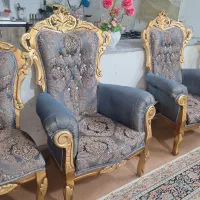 مبلمان سلطنتی ۹ نفره|مبلمان خانگی و میز عسلی|بیرجند, |دیوار