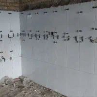 کاشی‌کاری اجرچینی پلاستر و