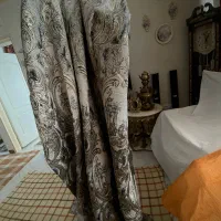 پرده شال دو عدد|پرده، رانر، رومیزی|ملارد, |دیوار