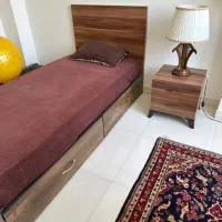ست خواب تک‌ نفره چوبی