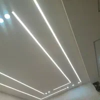 دکور سقف کاذب کناف‌رنگ‌آمیزی‌برق ساختمان|خدمات پیشه و مهارت|کرمانشاه, |دیوار