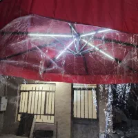 سایبان پایه کنار چادر آلاچیقی مشما طلقی دوخت شده