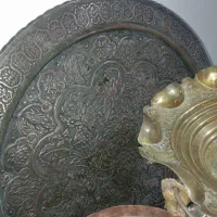 وسایل قدیمی مس و برنج وسماور ورشو|صنایع دستی و سایر لوازم تزئینی|اصفهان, بهاران|دیوار